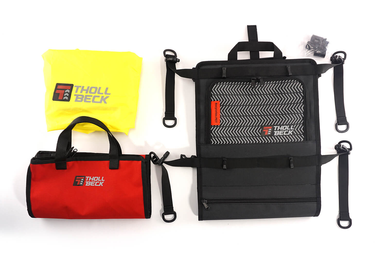Nachhaltige 2 in 1 Fahrradtasche für Gepäckträger BIG X | THOLLBECK - Thollbeck