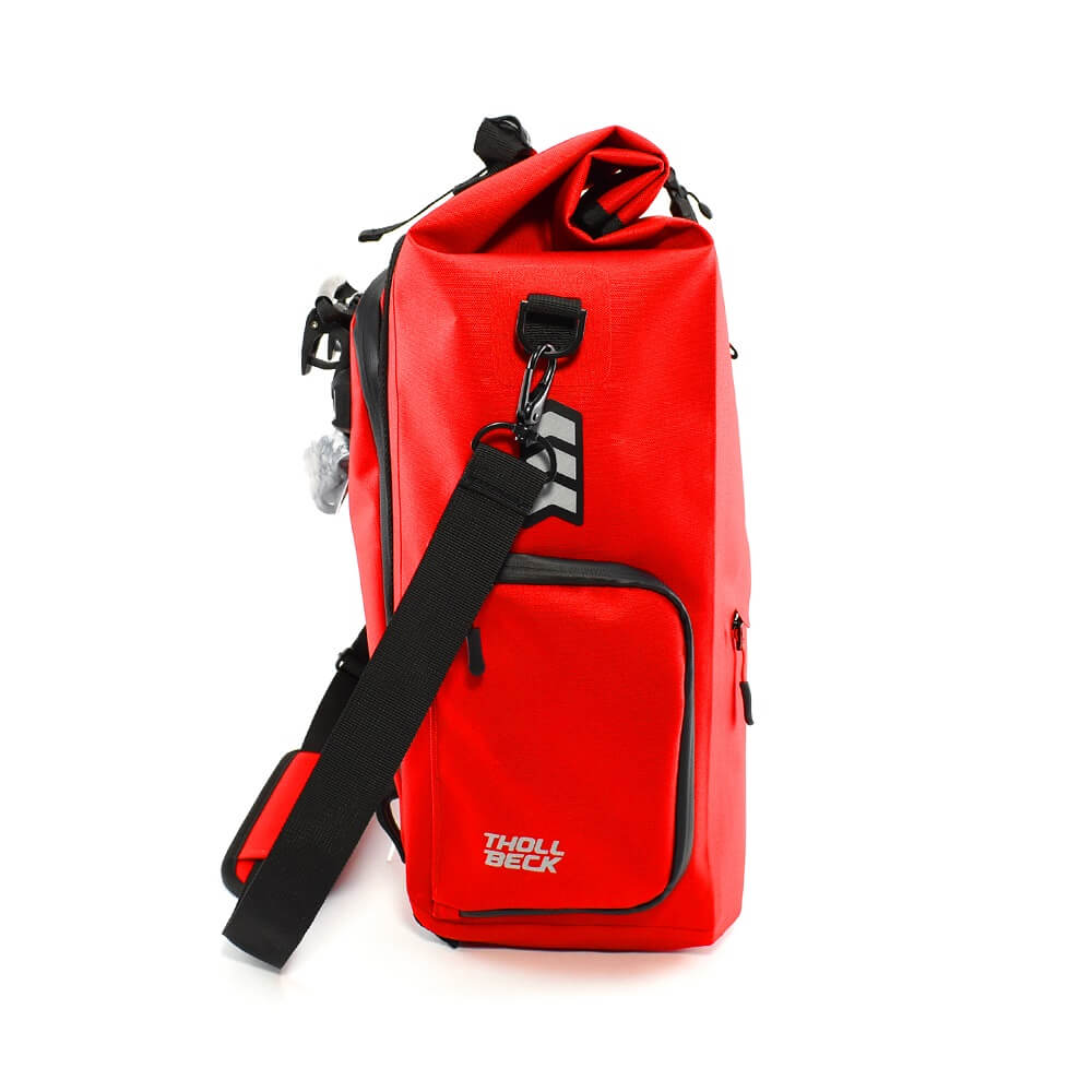 Nachhaltige 3 in 1 Fahrradtasche Rucksack Magnetverschluss IMPULS 3-1 THOLLBECK - Thollbeck