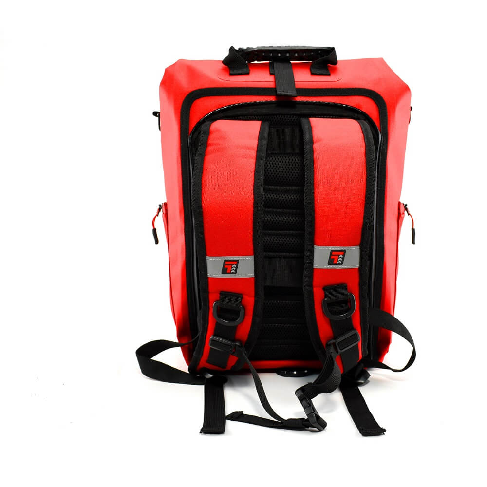 Nachhaltige 3 in 1 Fahrradtasche Rucksack Magnetverschluss IMPULS 3-1 THOLLBECK - Thollbeck