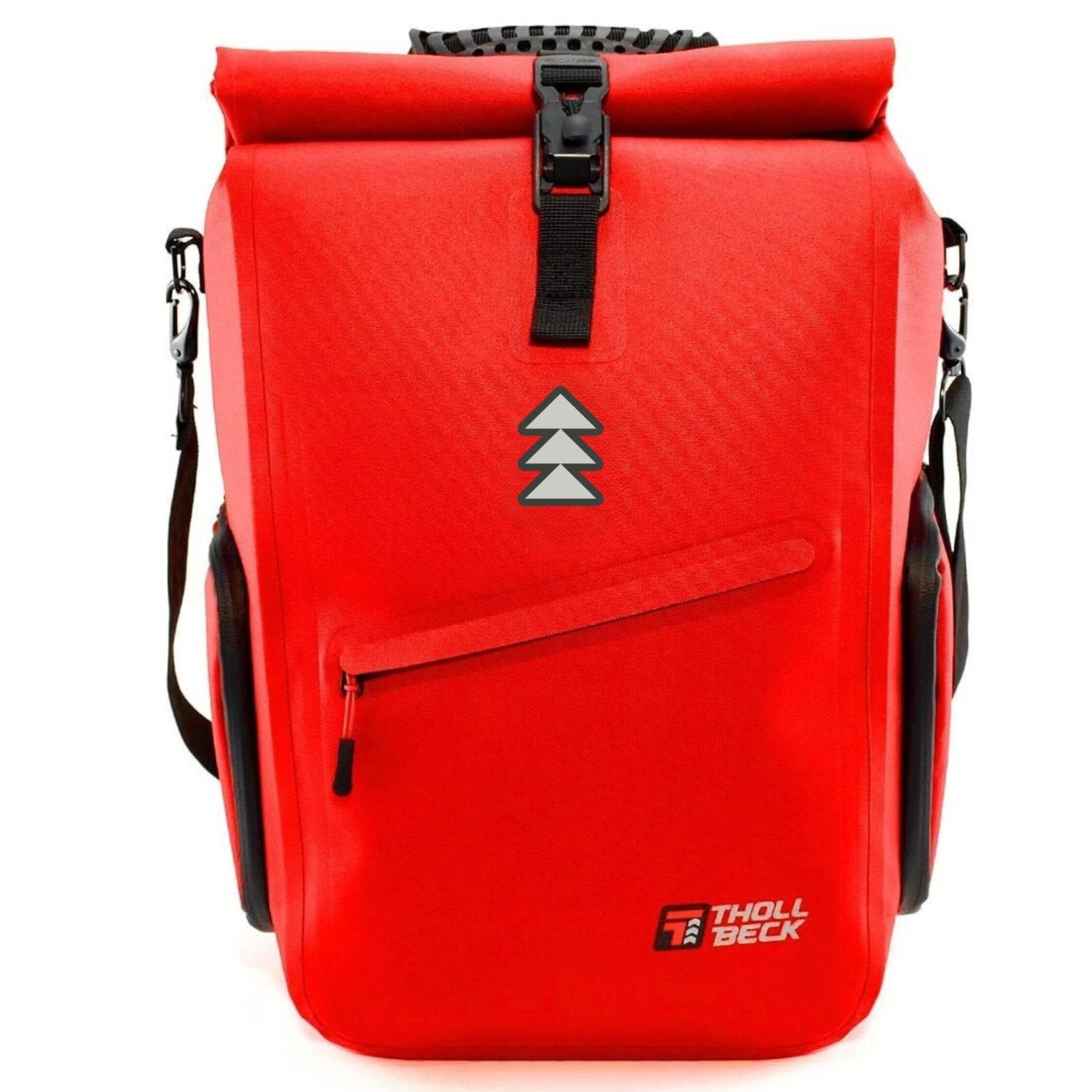 fahrradtasche seitlich wasserdicht Nachhaltig 3 in1 Fahrradtasche Fahrradrucksack Gepäckträger